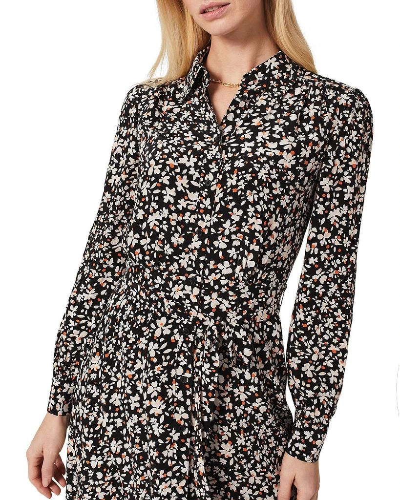 HOBBS LONDON Morgen Belted Floral Print Shirt Dress 2