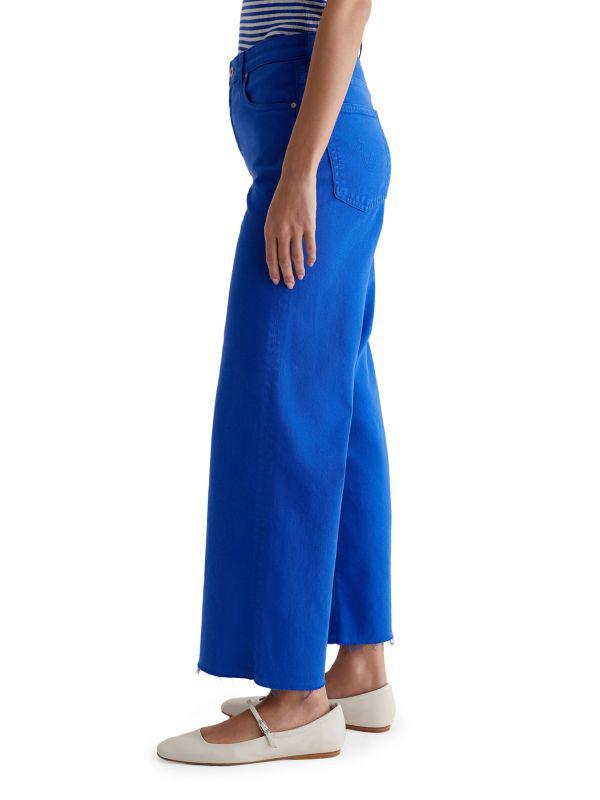 AG Jeans Saige Crop Wide-Leg Jeans