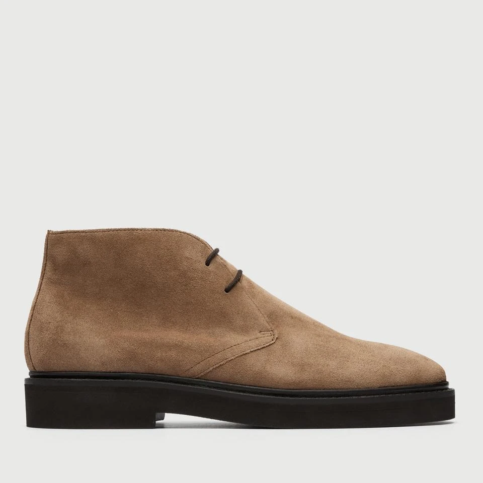 walk-london WALK LONDON MEN'S SLOANE SUEDE CHUKKA BOOTS 1