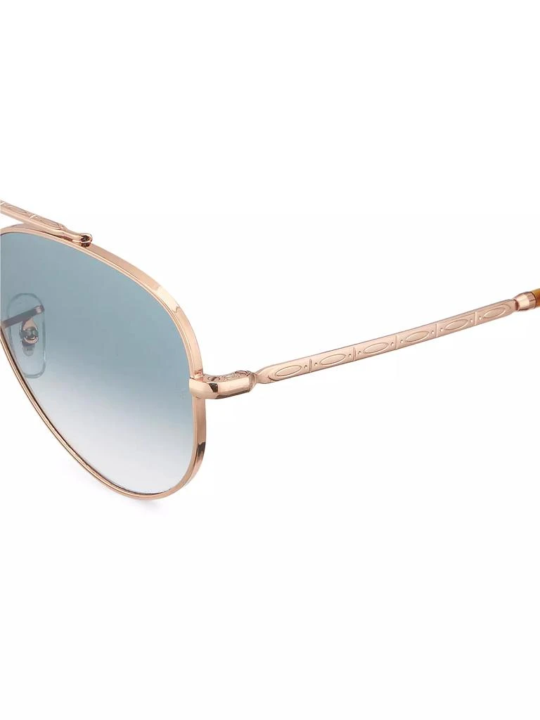 Ray-Ban ​RB3625 55MM Aviator Sunglasses 3