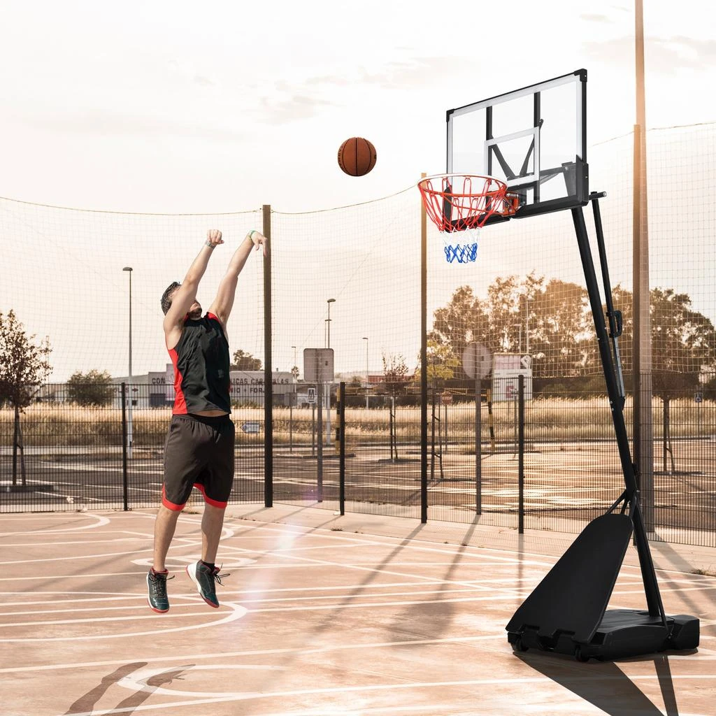Streamdale Furniture Streamdale Height-Adjustable LED Basketball Hoop System 2
