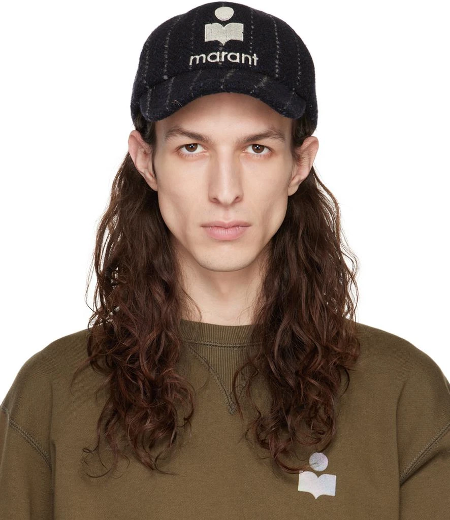 Isabel Marant Navy Tyron Cap 1