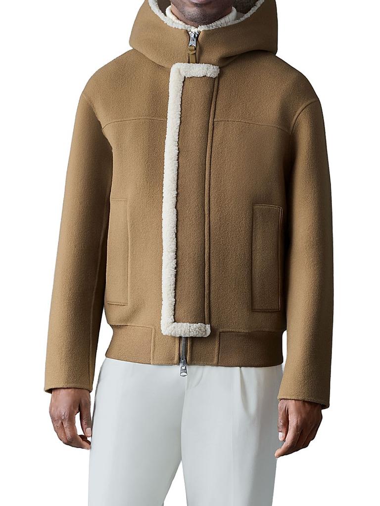 Shop Mackage Jay Shearling-Lined Jacket on Sale at BeyondStyle