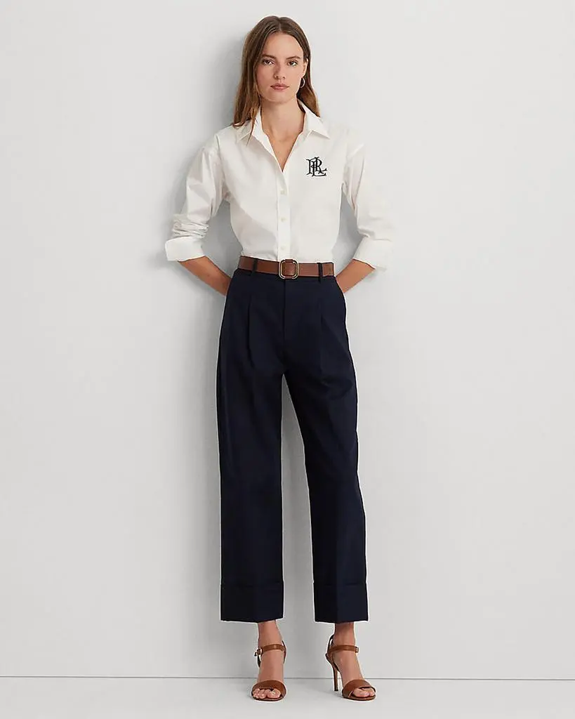 Ralph Lauren Cotton Stretch Button Up Shirt 2