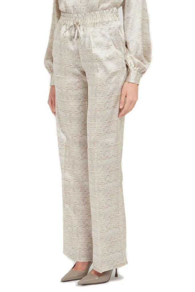Kiton Kiton Printed Satin Trouser 1