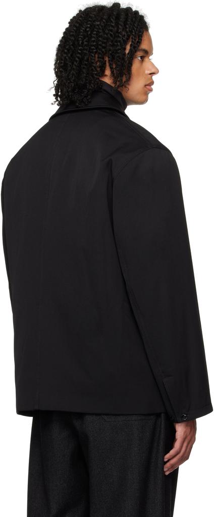 【新品タグ付】LEMAIRE SUIT COAT（BLACK）サイズ46 Lemaire Black Wadded Facing Jacket - Jackets - Compare