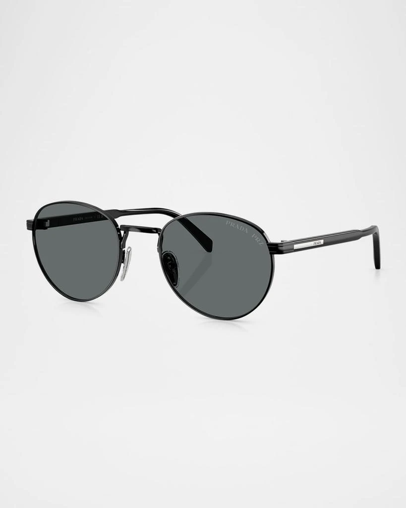 Prada Men's PR B51S Oval Sunglasses 3