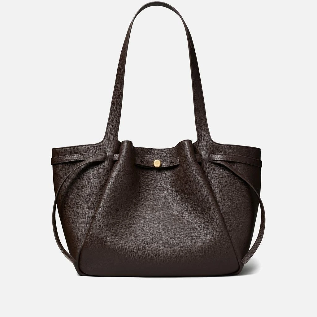 Tory Burch Tory Burch Romy Pebble-Grain Leather Tote Bag 1