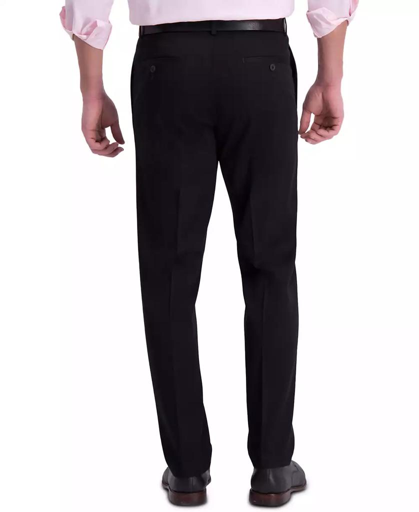 Haggar Men’s Iron Free Premium Khaki Straight-Fit Flat-Front Pant