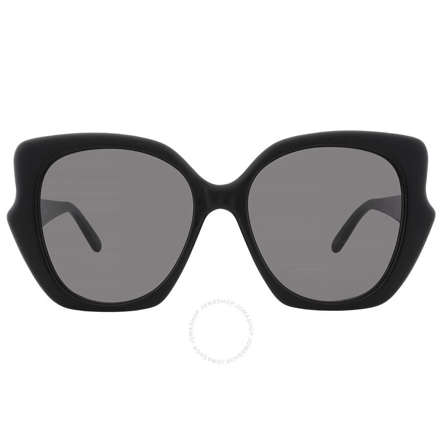Shop Loewe Smoke Butterfly Ladies Sunglasses LW40133I 01A 55  display picture 1