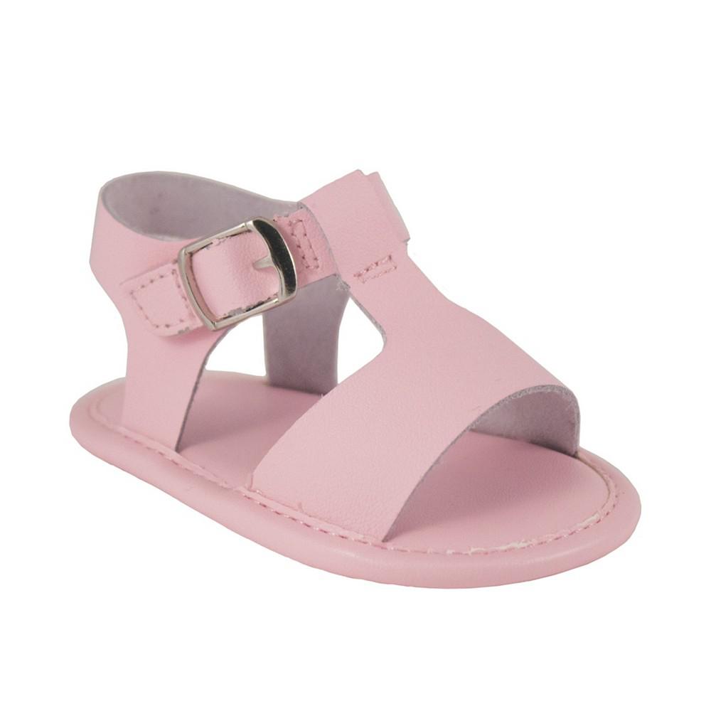 Baby Deer Baby Girl Essential Leather T-Strap Sandal