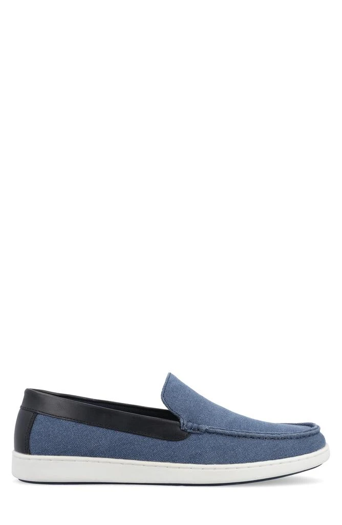Vance Co. Corey Moc Toe Twill Loafer 4