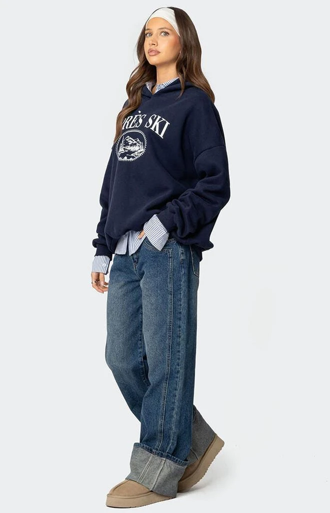 Edikted Apres Ski Oversized Hoodie 5