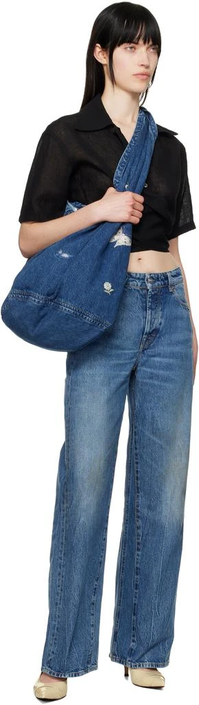 Our Legacy Blue Drip Bag 4