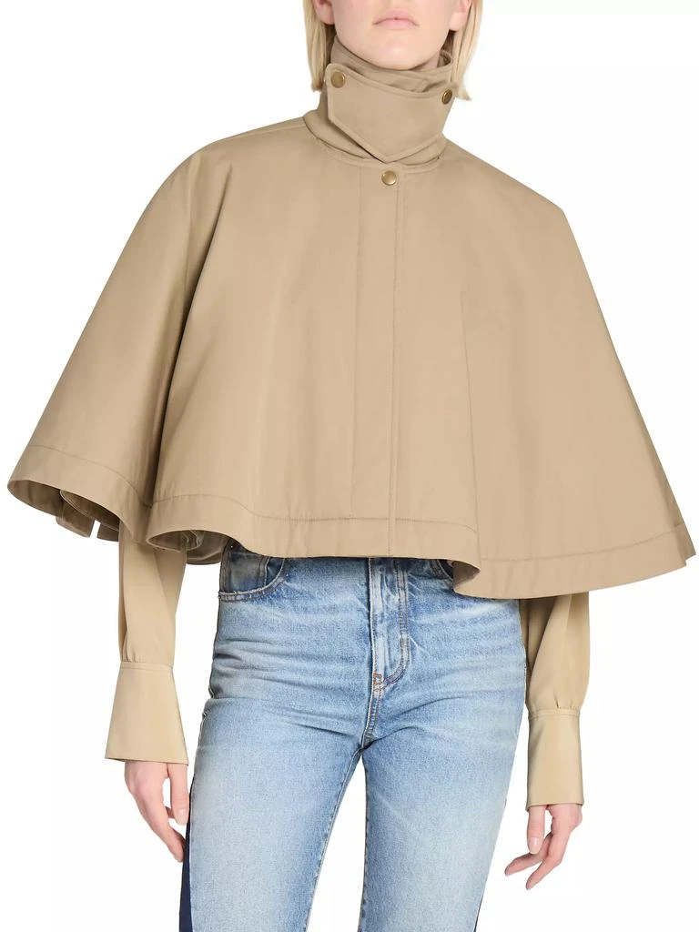 Chloé Cape Tie-Neck Coat 3