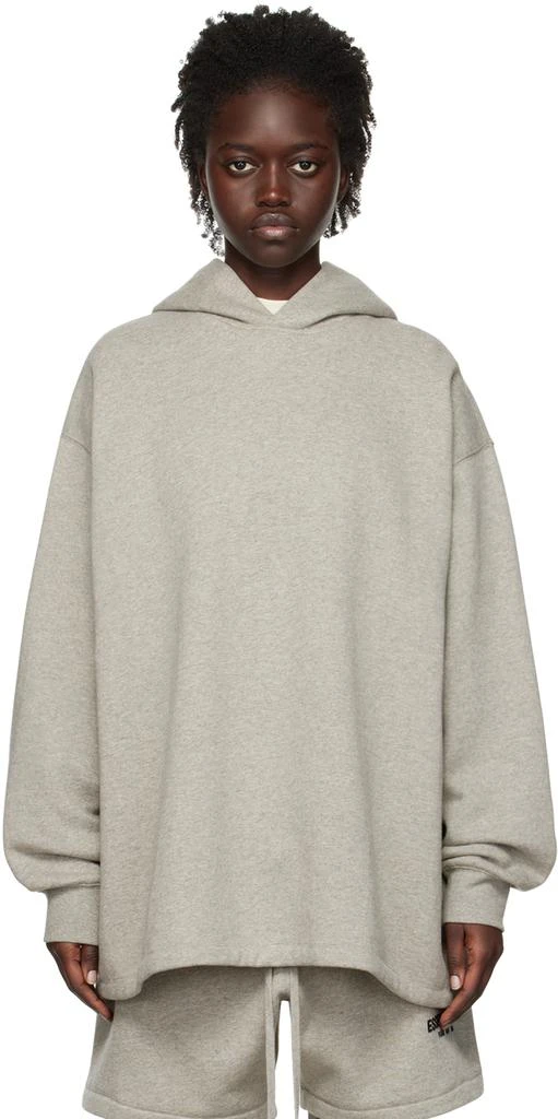 Fear of God ESSENTIALS Gray Relaxed Hoodie 1