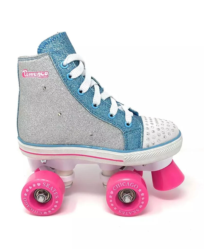 Chicago Skates Fashion All-Star Quad Roller Skate - Size 2 4