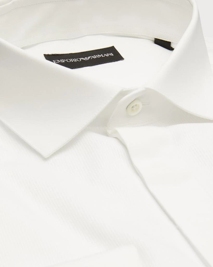 Emporio Armani Men's Hidden Button Placket Tuxedo Shirt 2