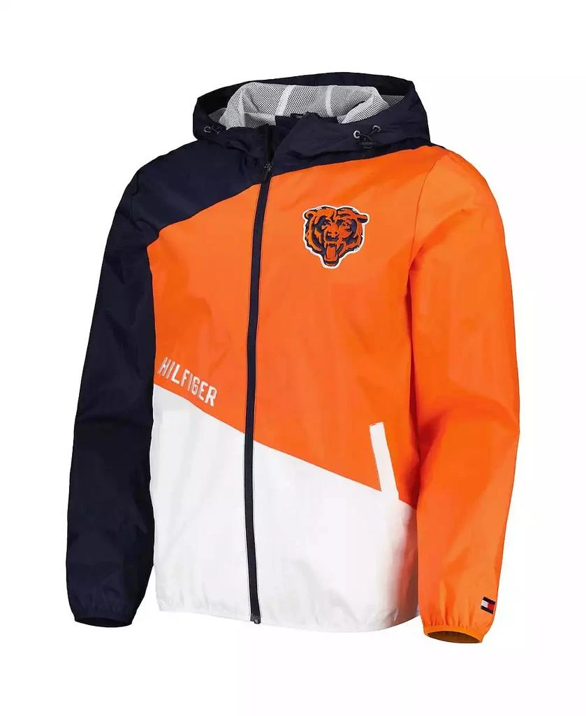 Tommy Hilfiger Men's Navy/Orange Chicago Bears Bill Full-Zip Jacket 2