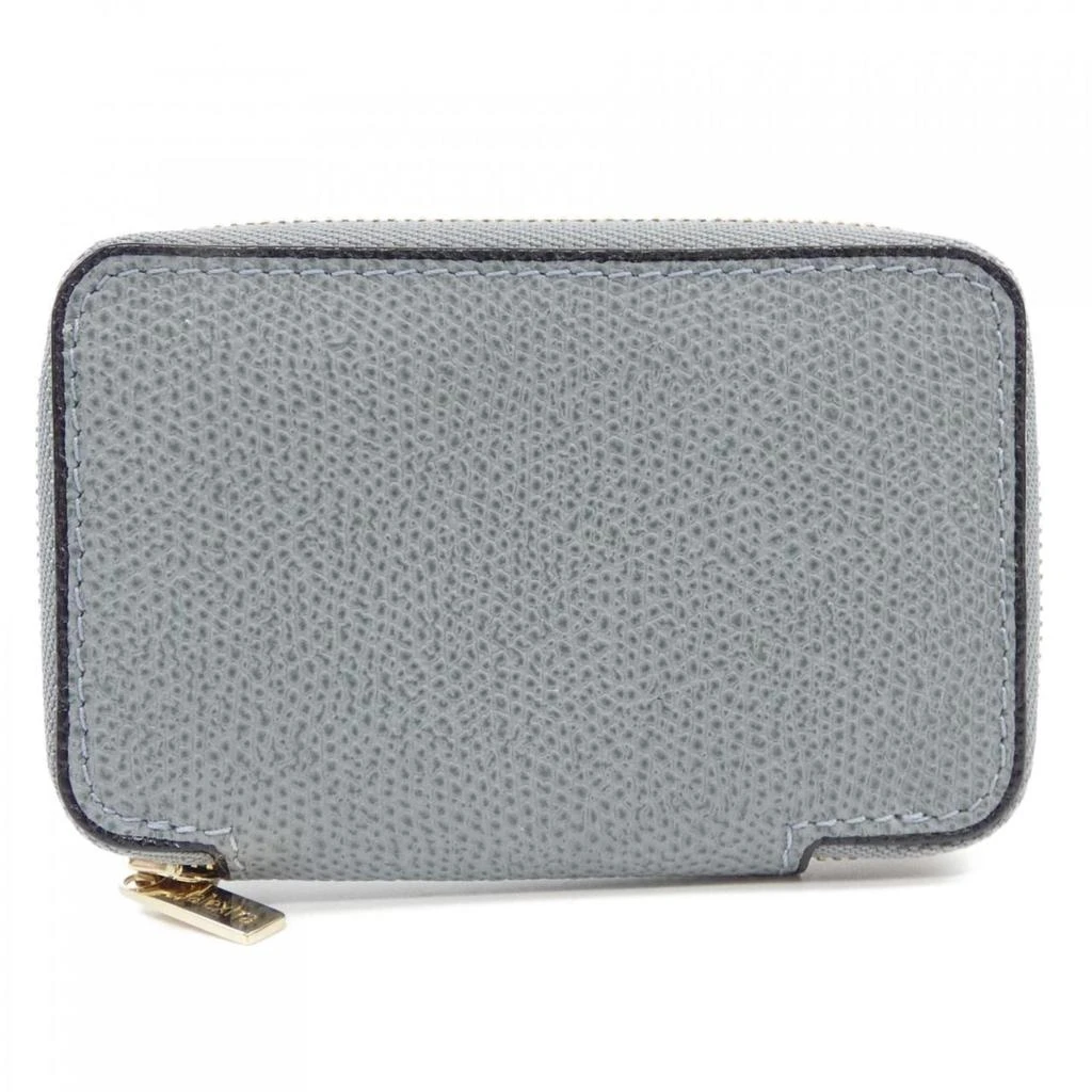 VALEXTRA Leather Coin Purse/Coin Case (Pre-Owned)