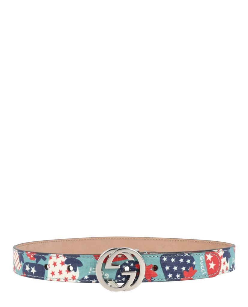 Gucci Strawberry Printed Belt