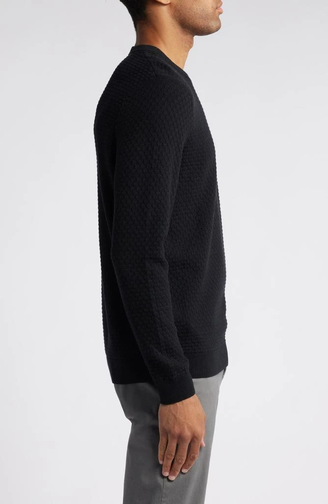 Nordstrom Tuck Stitch Pima Cotton Blend Sweater 3