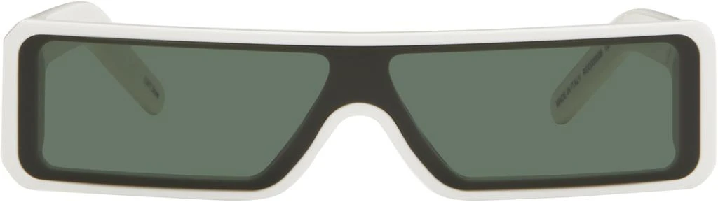 Rick Owens White Gethsemane Geth Sunglasses 1