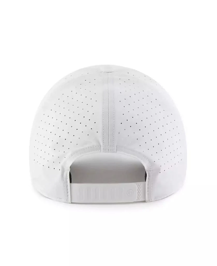 47 Brand Men's White Notre Dame Fighting Irish Forward Vent MVP Adjustable Hat 2