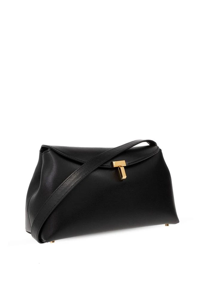 Totême Totême T-Lock Foldover Top Clutch Bag 3
