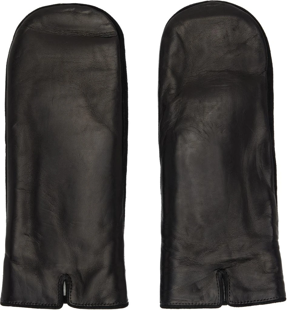 Handsome Stockholm Black Essentials Mittens 1