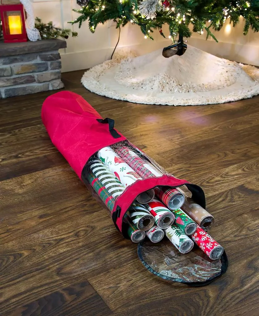 Santa
s Bag Christmas Wrapping Paper Storage Container 7