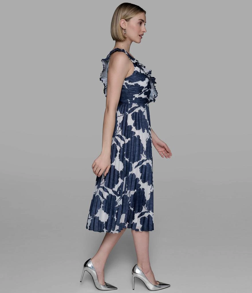 Karl Lagerfeld Paris CAPSULE OCCASION PLEATED MIDI DRESS 3