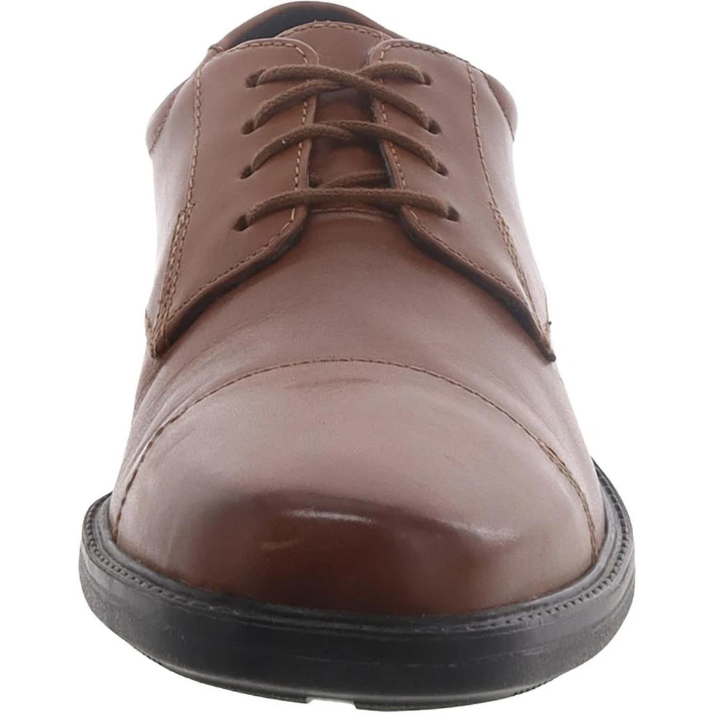 Bostonian Wenham Cap Womens Leather Square Toe Cap Toe Oxfords 2