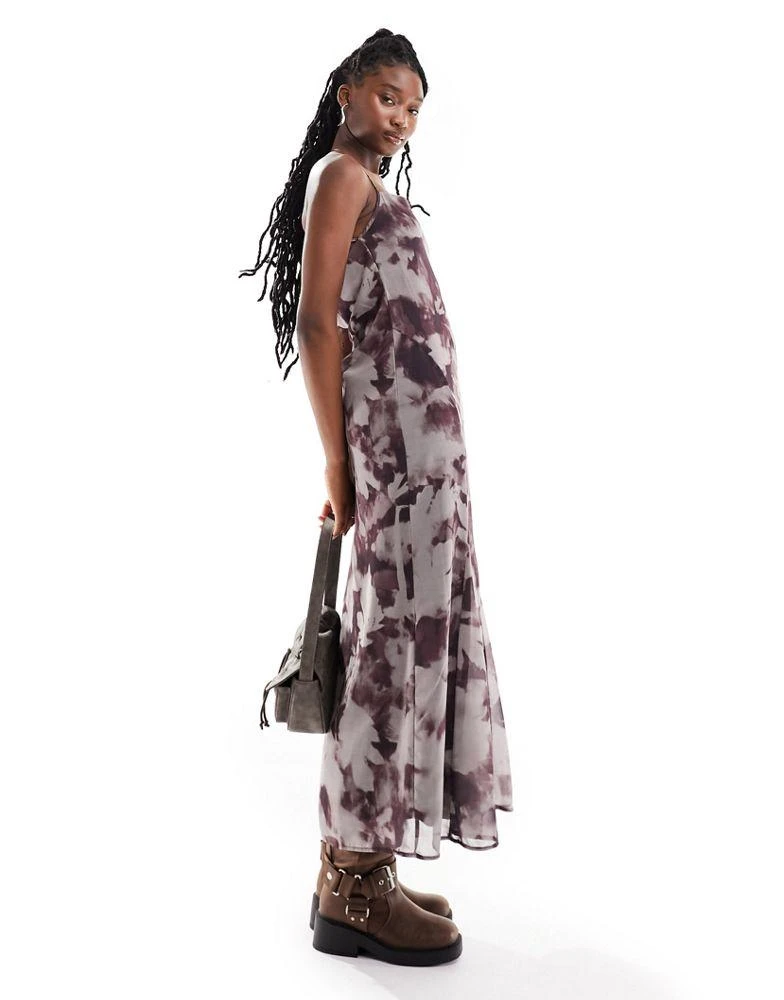 Reclaimed Vintage Reclaimed Vintage midi slip dress in floral print 4