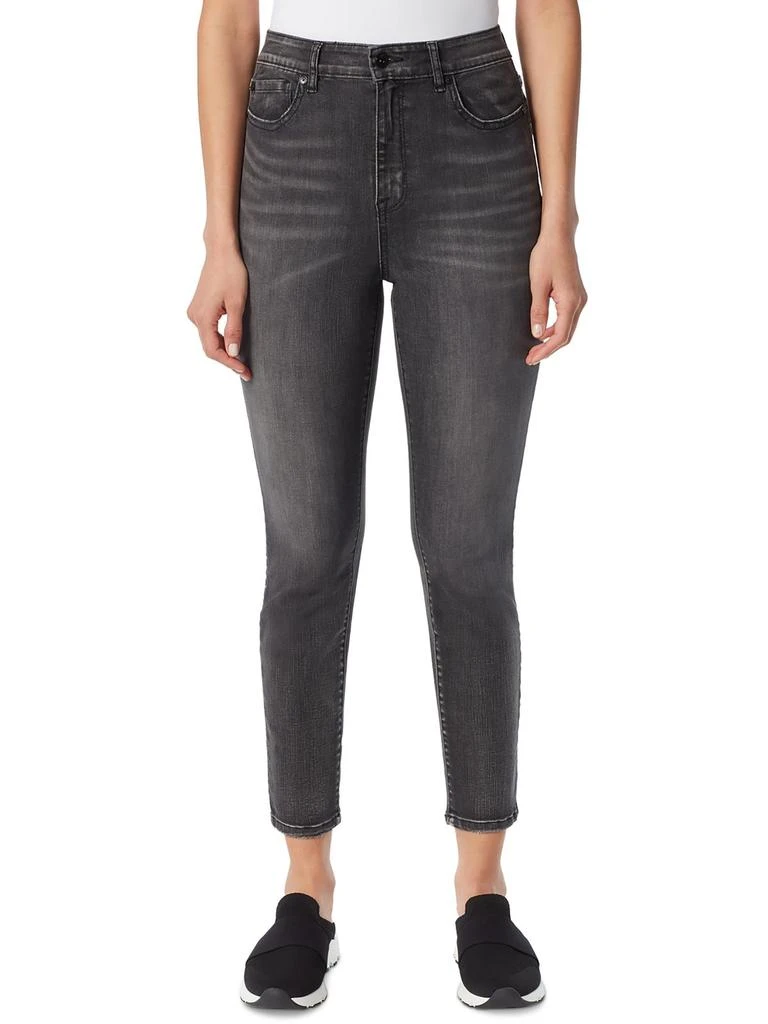 Anne Klein Womens High Rise Ankle Skinny Jeans 1