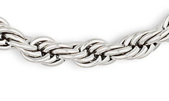 American Exchange Crystal Pavé Twist Rope Necklace 3