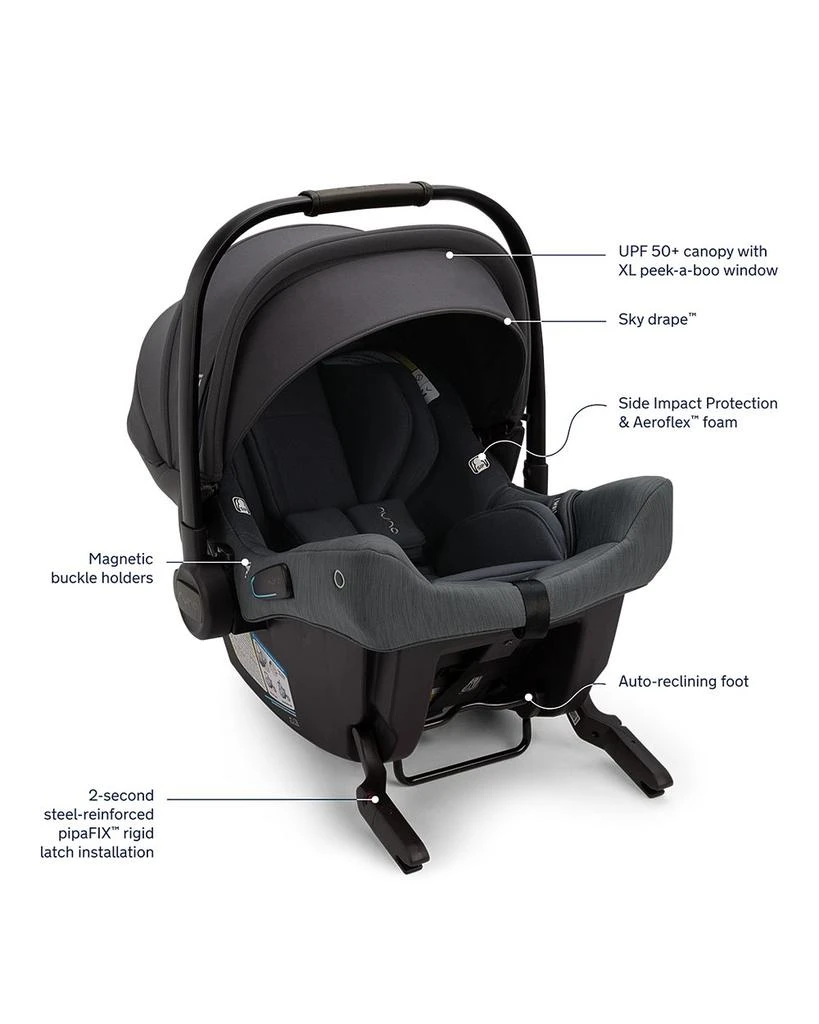 Nuna PIPA urbn Car Seat + TRIV next Stroller Travel System 6