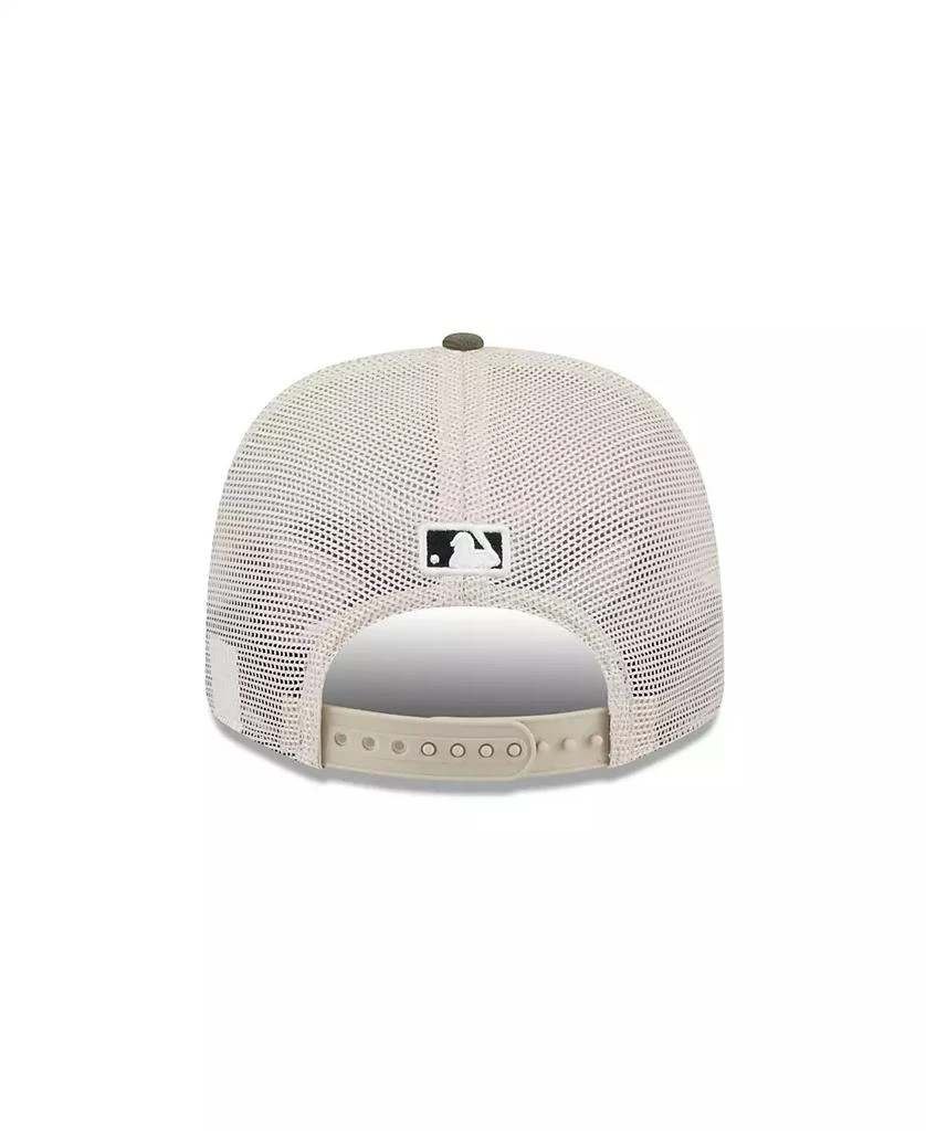 New Era Men's Light Beige/Olive Colorado Rockies 2025 Armed Forces Day 9SEVENTY Adjustable Hat 2