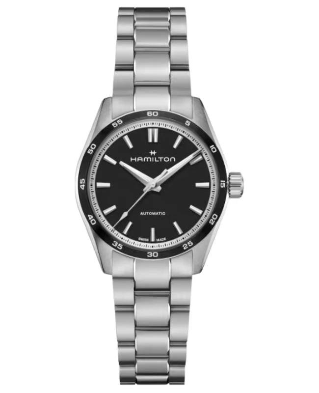 Hamilton Hamilton Jazzmaster Performer Auto Black Dial Stainless Steel Women's Watch H36135130 1
