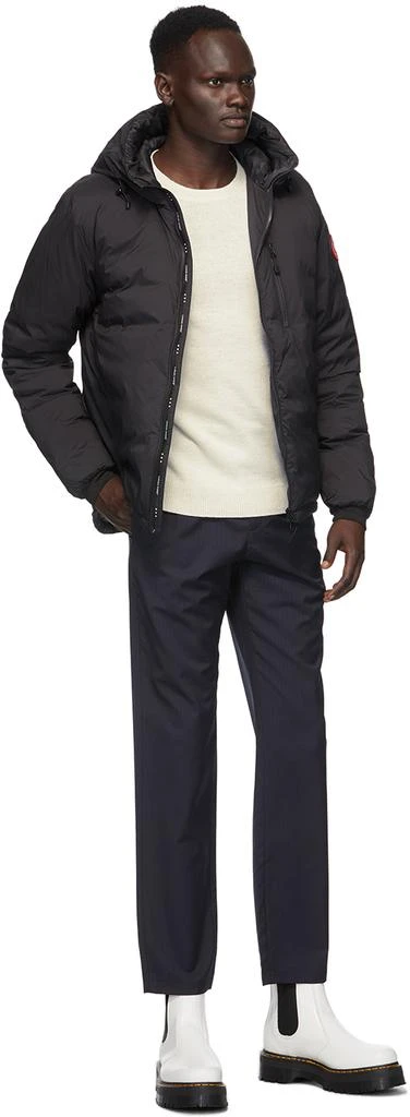 Canada Goose Black Down Packable Lodge Hooded Jacket 4