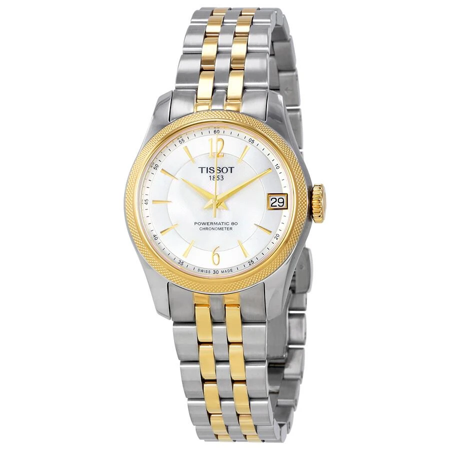 Tissot T-Classic Ballade Automatic Mother of Pearl Dial Ladies Watch T108.208.22.117.00 1