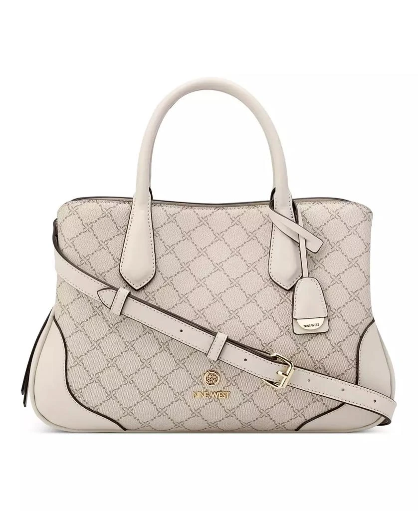 Nine West Bloomfield Triple Compartment Satchel Bag 1
