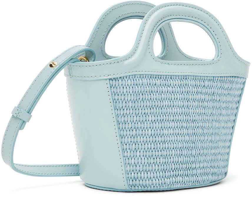 Marni Kids Blue Tropicalia Micro Tote 3