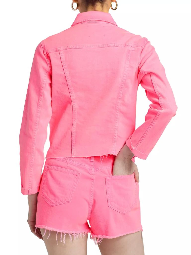 L'Agence Janelle Slim Raw Jacket 5