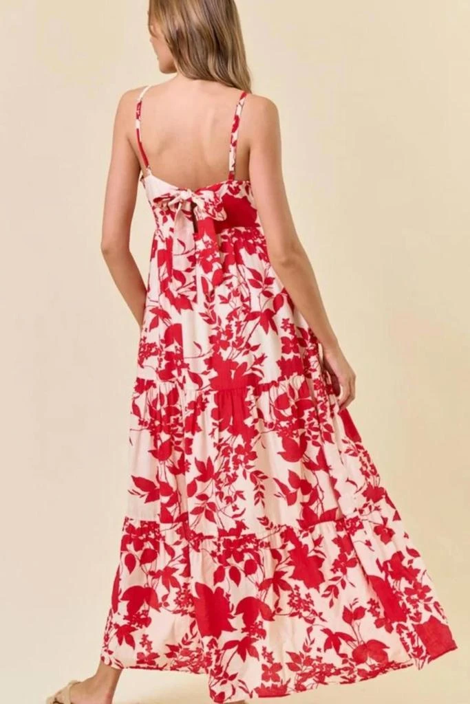 farm rio tiered floral maxi dress FARM Rio Lilac Flower Tiles Sleeveless Tiered Maxi Dress, Flower Tiles Lilac / XXS
