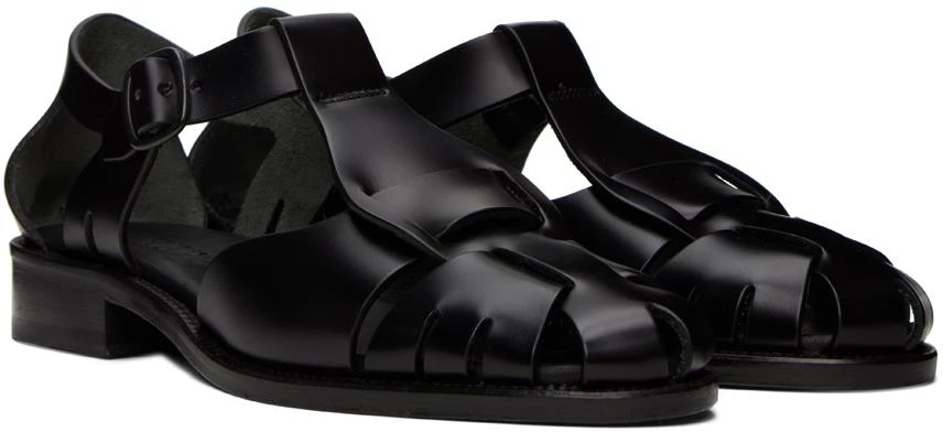 HEREU Black Pesca Sandals 4