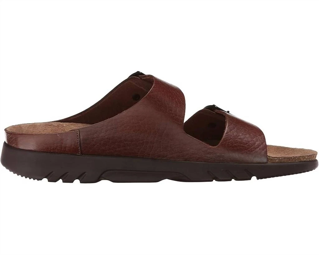 Mephisto Men's Zonder Sandals In Tan Grain Leather 2