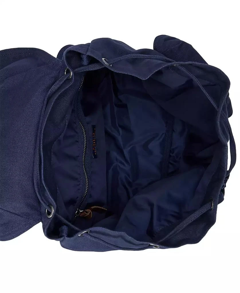Ralph Lauren Men's Flap-Top Canvas Backpack 4