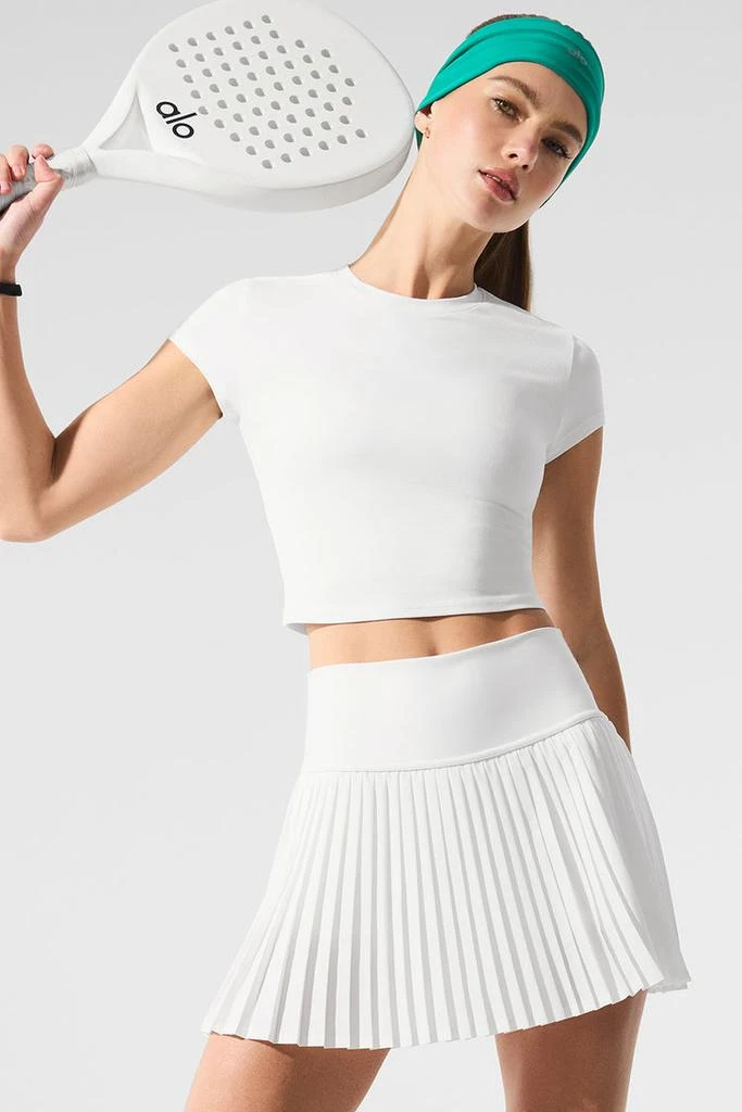 Alo Grand Slam Tennis Skirt - White 4