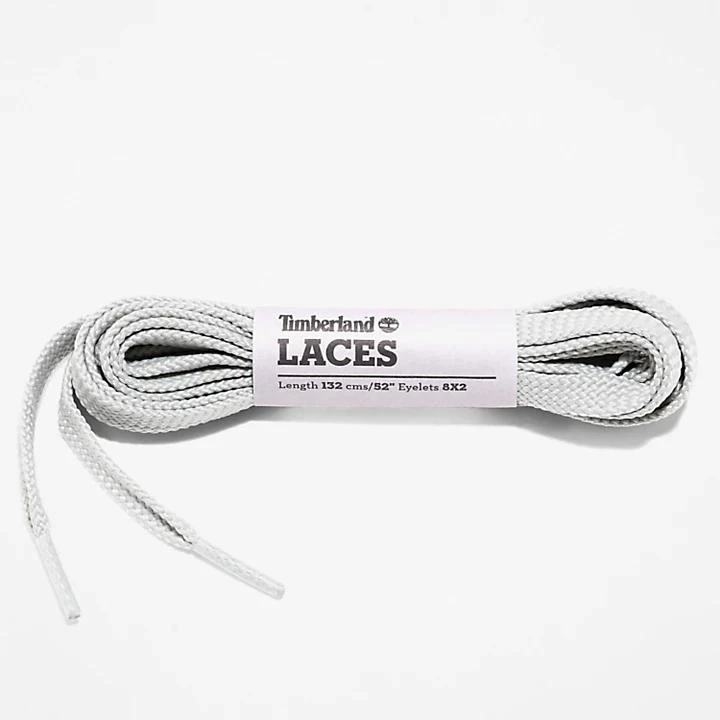 Timberland 132cm/52" Flat Replacement Laces in Grey 1